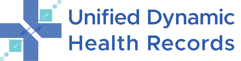 Unified Dynamic Health Records horizontal logo